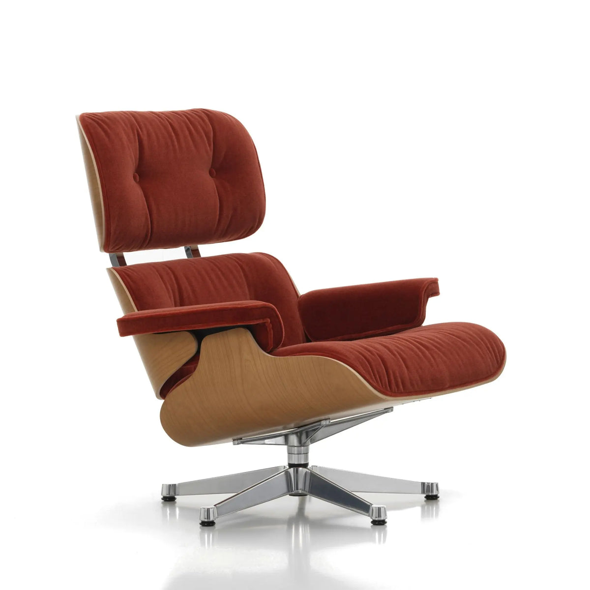 Vitra Eames Lounge Chair kirsikka/Calma 07 Vitra