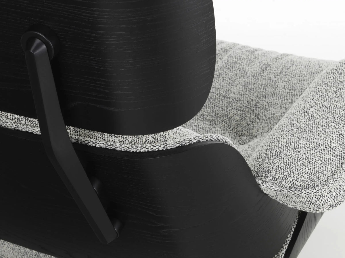 Vitra Eames Lounge Chair musta kastanja/Nubia 10 Vitra