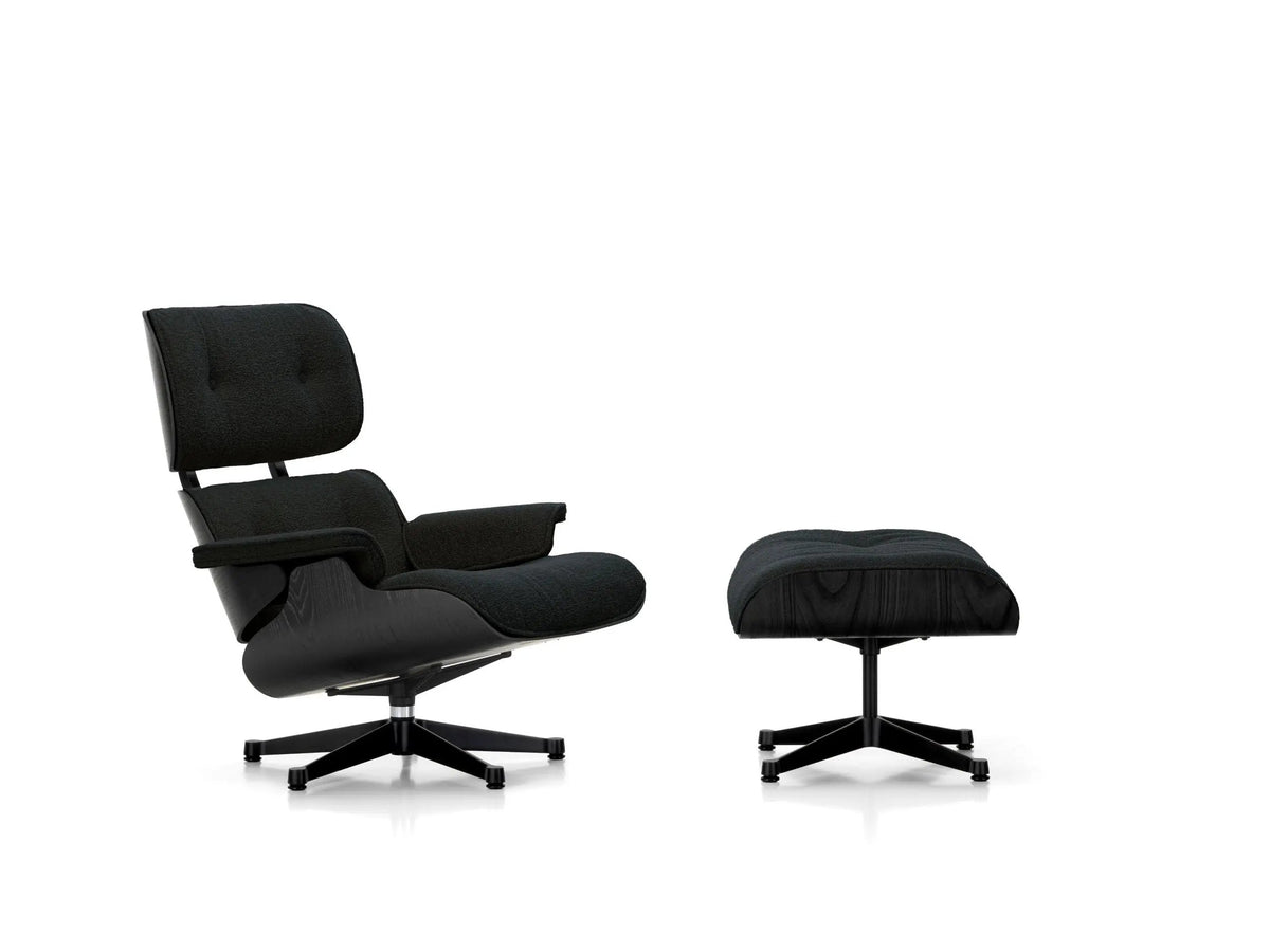Vitra Eames Lounge Chair musta kastanja/Nubia 11 Vitra