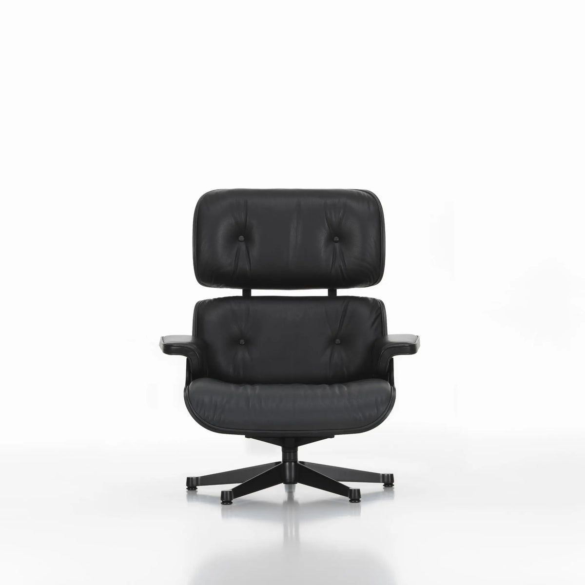 Vitra Eames Lounge Chair musta saarni/musta nahka Vitra