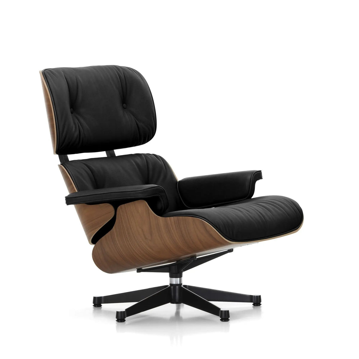 Vitra Eames Lounge Chair pähkinä/Nero 66 Vitra