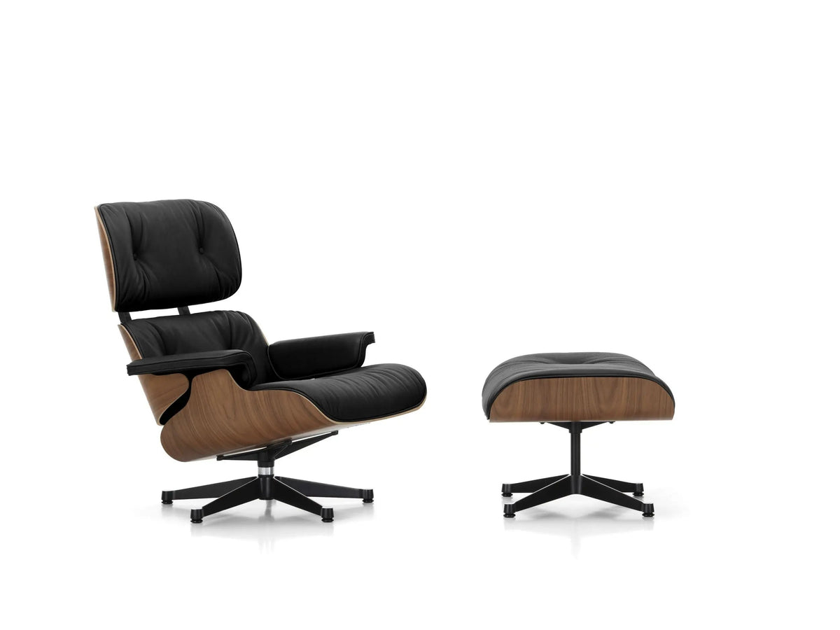 Vitra Eames Lounge Chair pähkinä/Nero 66 Vitra