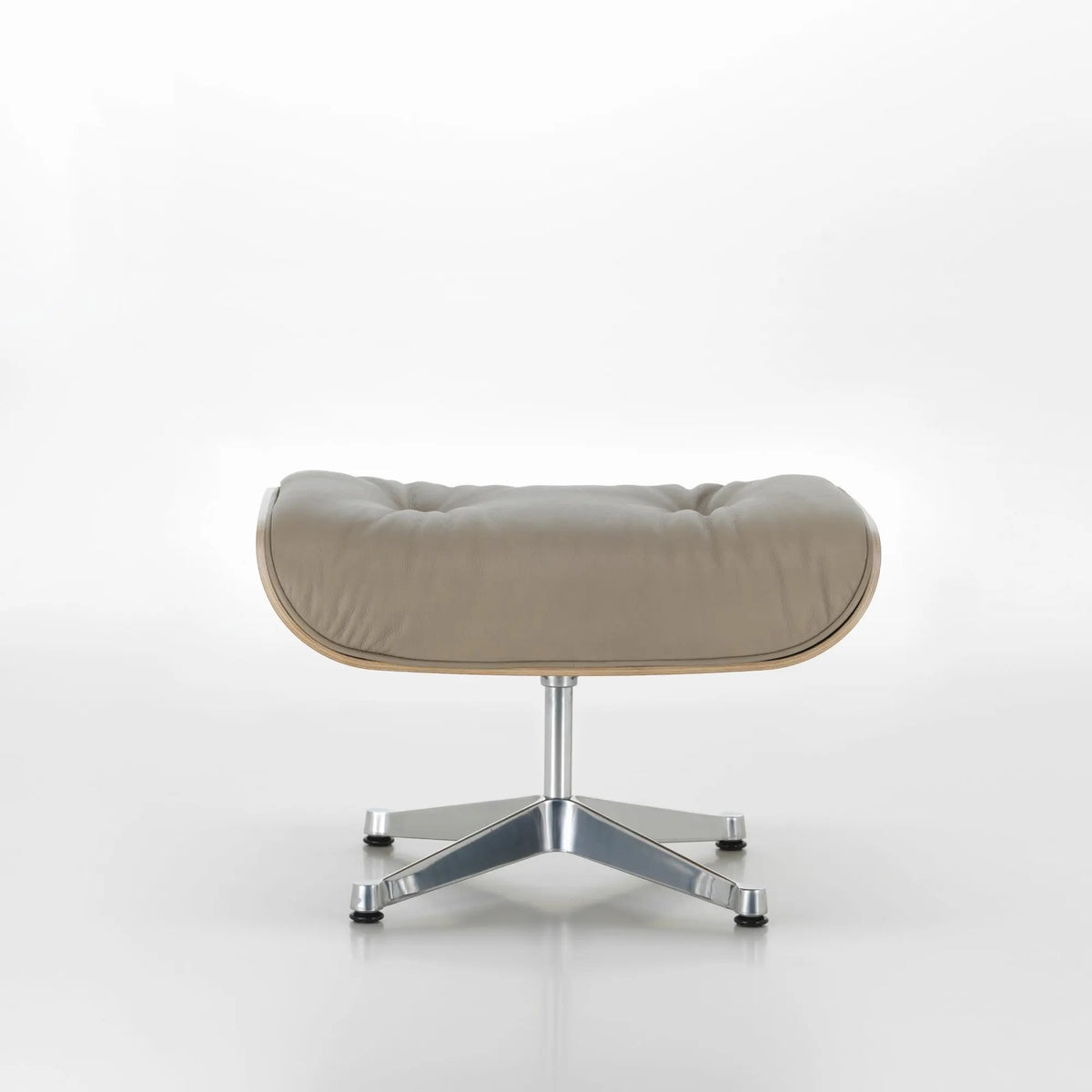 Vitra Eames Lounge Ottoman rahi kirsikka/hiekka nahka Vitra