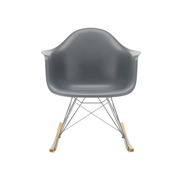 Vitra Eames RAR keinutuoli graniitinharmaa/vaahtera - Laatukaluste