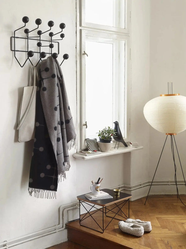 Vitra Eames Wool villahuopa musta/harmaa - Laatukaluste