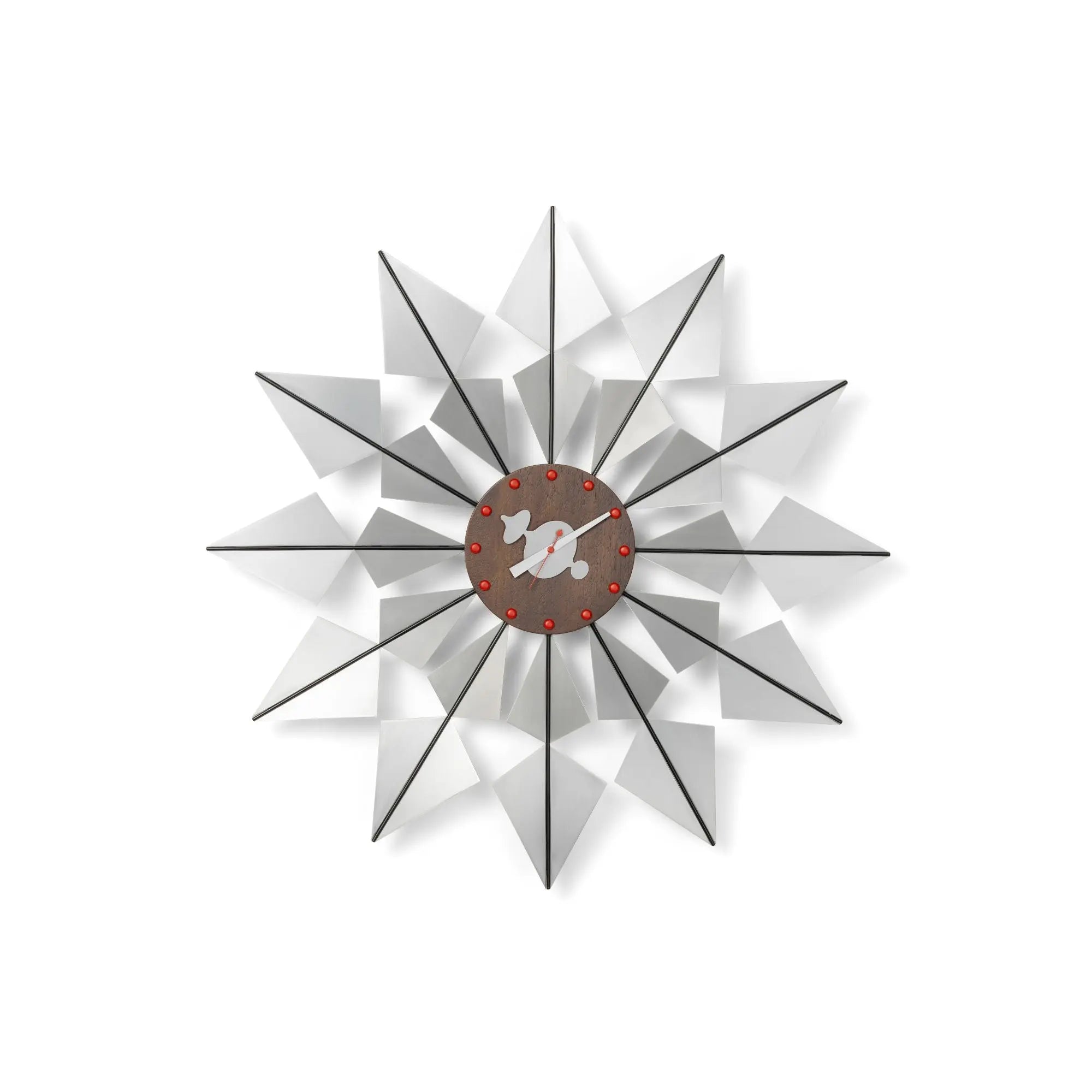 Vitra Flock Of Butterflies seinäkello alumiini Vitra