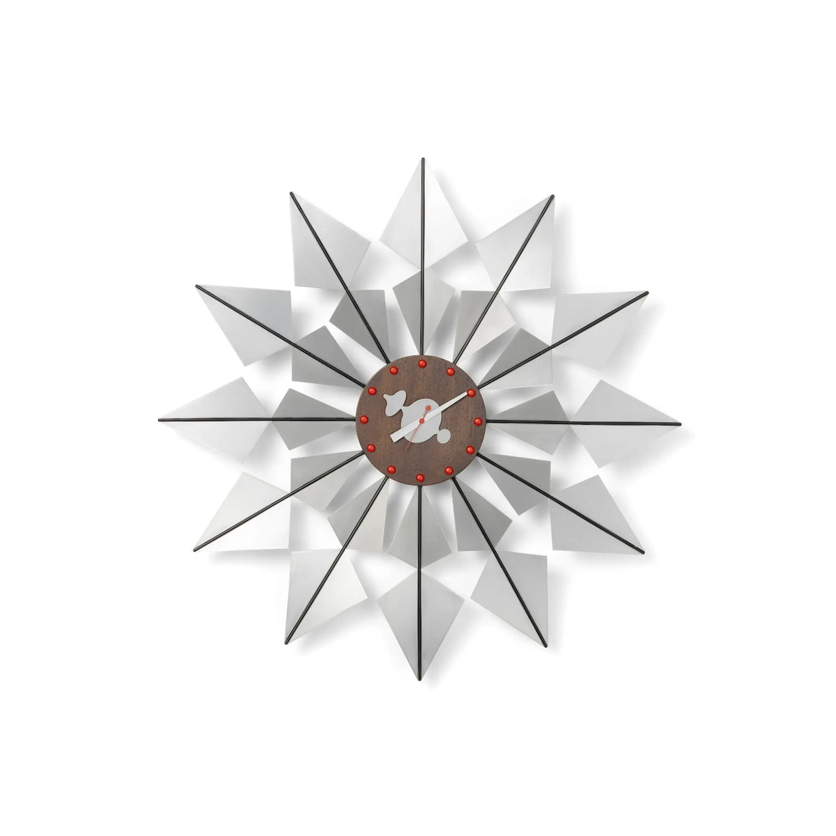 Vitra Flock Of Butterflies seinäkello alumiini Vitra