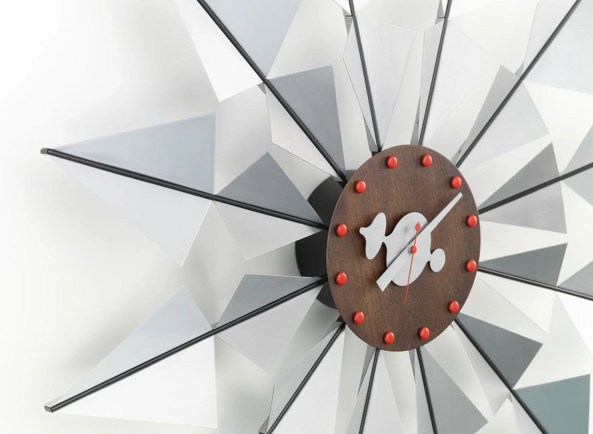 Vitra Flock Of Butterflies seinäkello alumiini Vitra