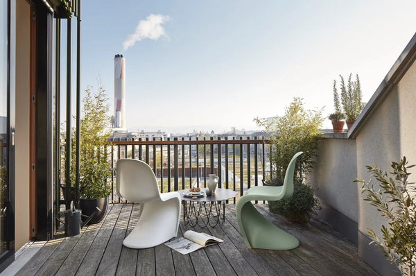 Vitra Flower pöytä iso antrasiitti - Laatukaluste