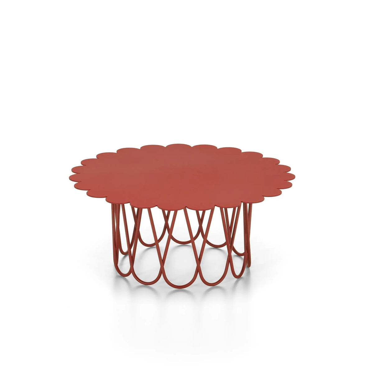 Vitra Flower pöytä pieni karmiininpunainen - Laatukaluste