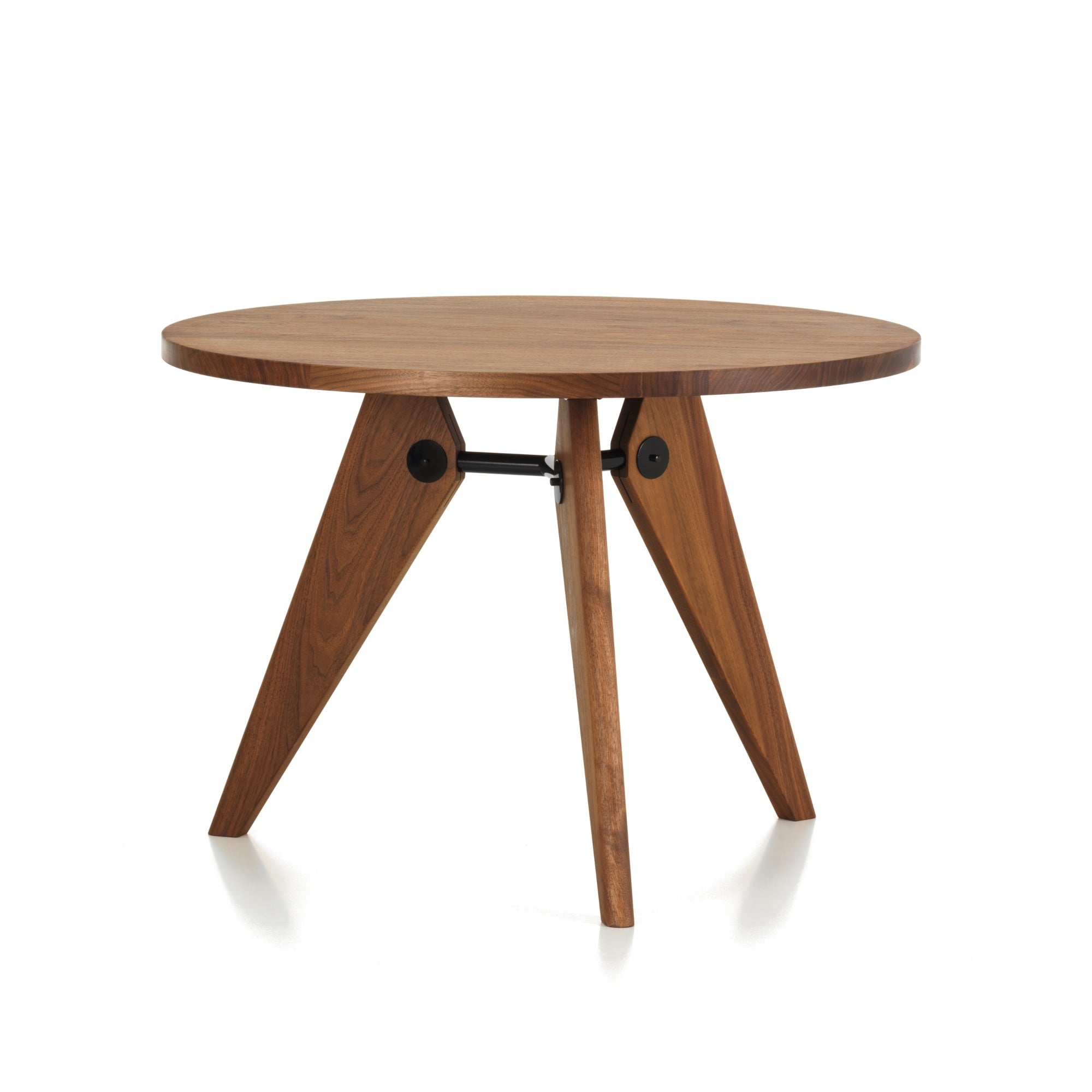 Vitra Guéridon pöytä Ø105 öljytty pähkinä - Laatukaluste