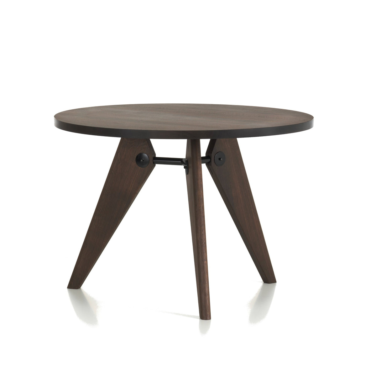 Vitra Guéridon pöytä Ø105 tumma tammi - Laatukaluste
