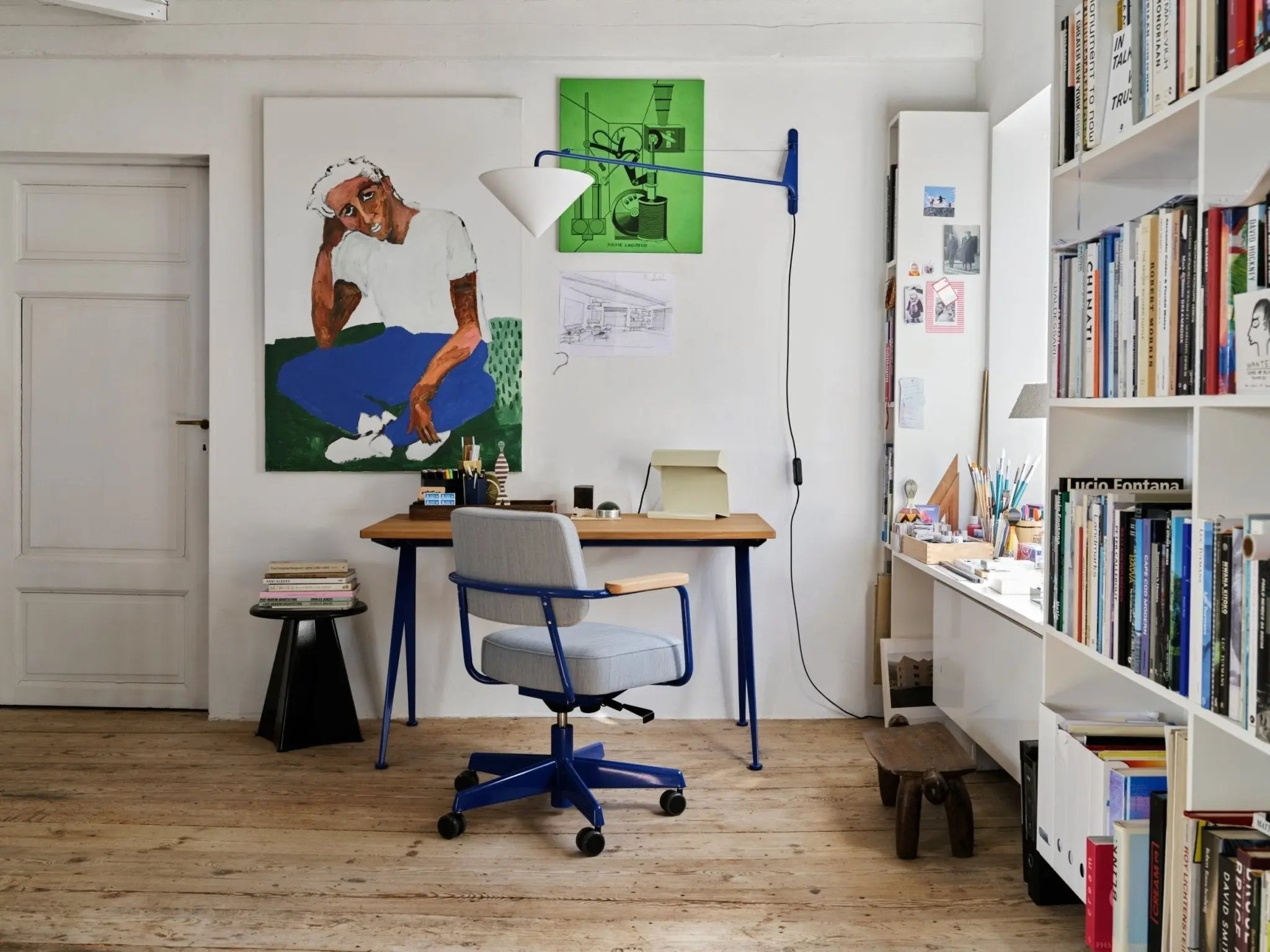 Vitra Lampe de Bureau pöytävalaisin blanc colombe - Laatukaluste