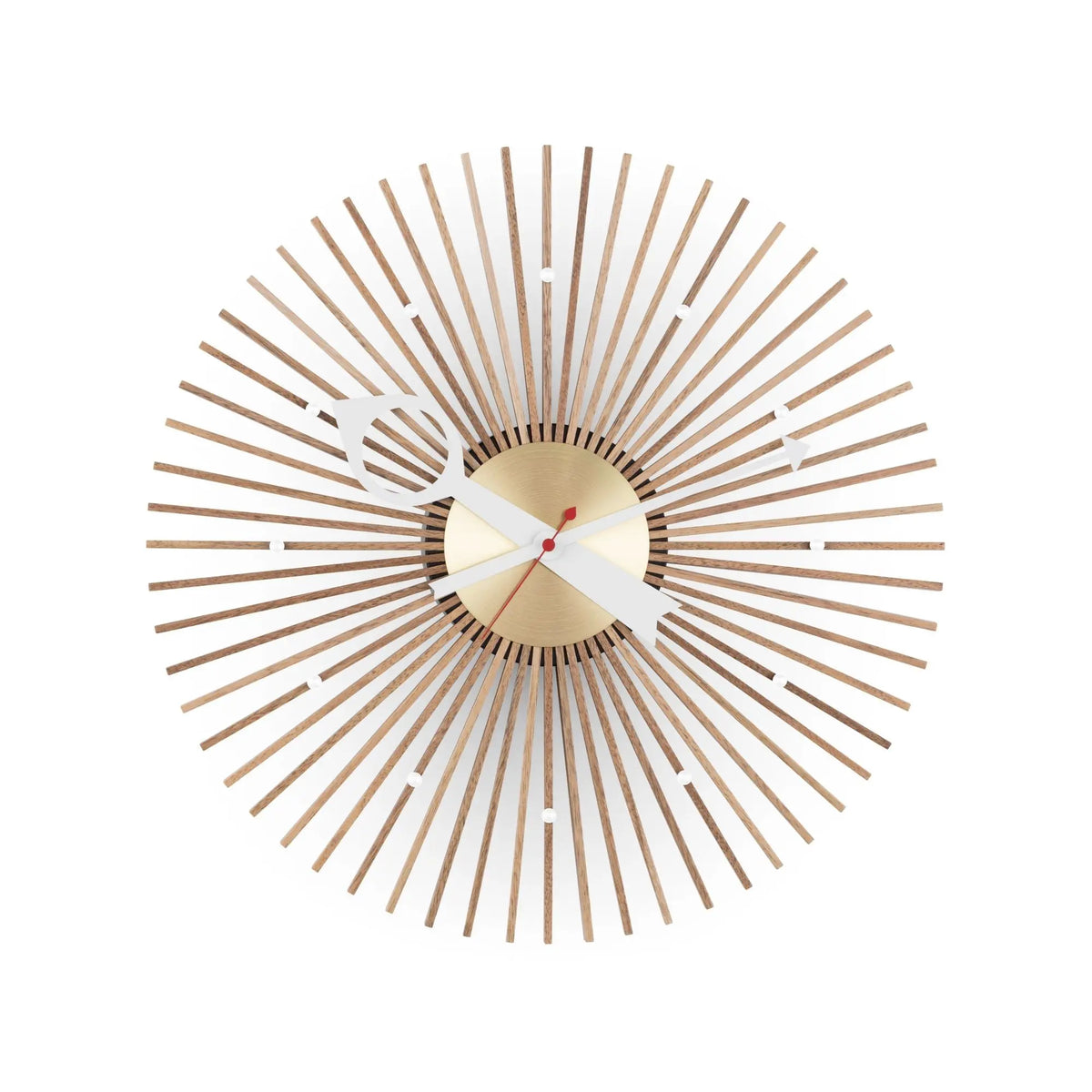 Vitra Nelson Popsicle kello pähkinä Vitra