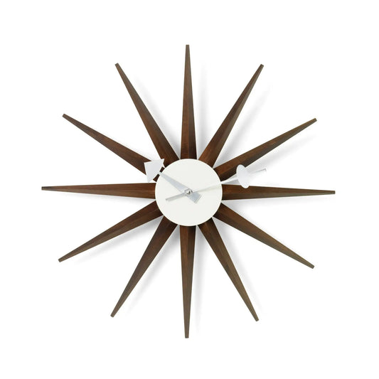 Vitra Nelson Sunburst kello pähkinä - Laatukaluste