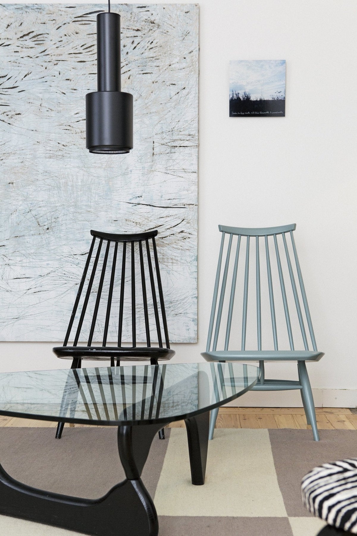 Vitra Noguchi sohvapöytä musta - Laatukaluste