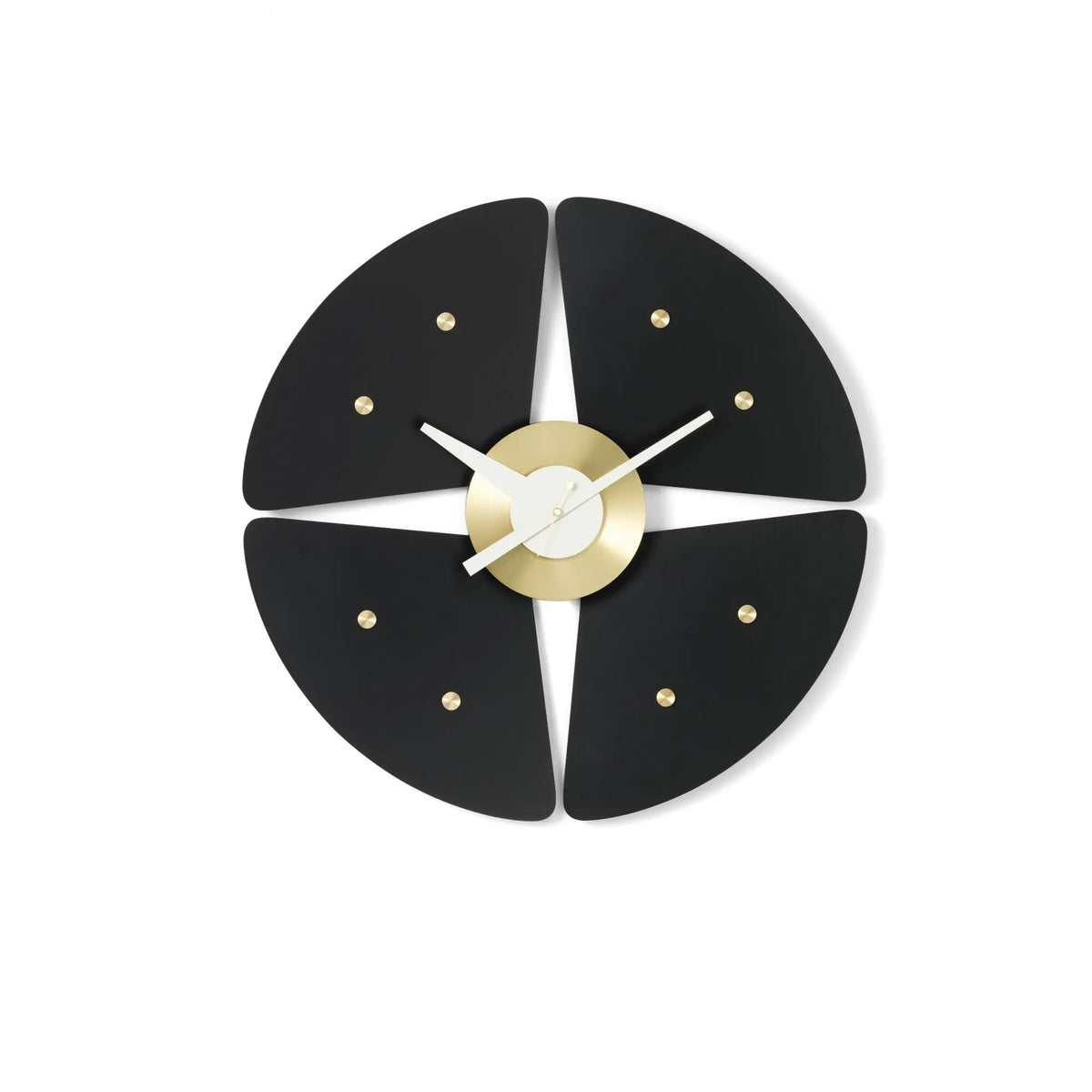 Vitra Petal seinäkello musta Vitra
