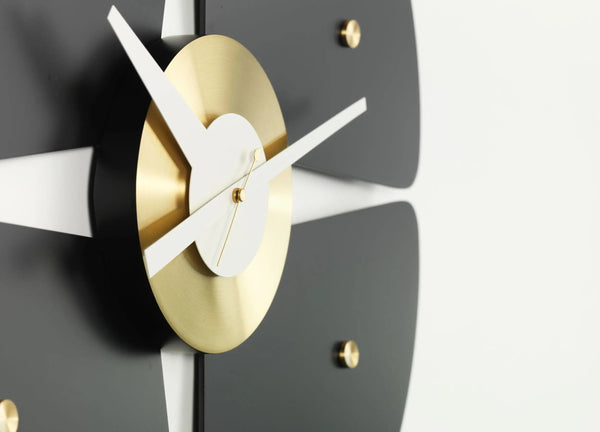 Vitra Petal seinäkello musta Vitra