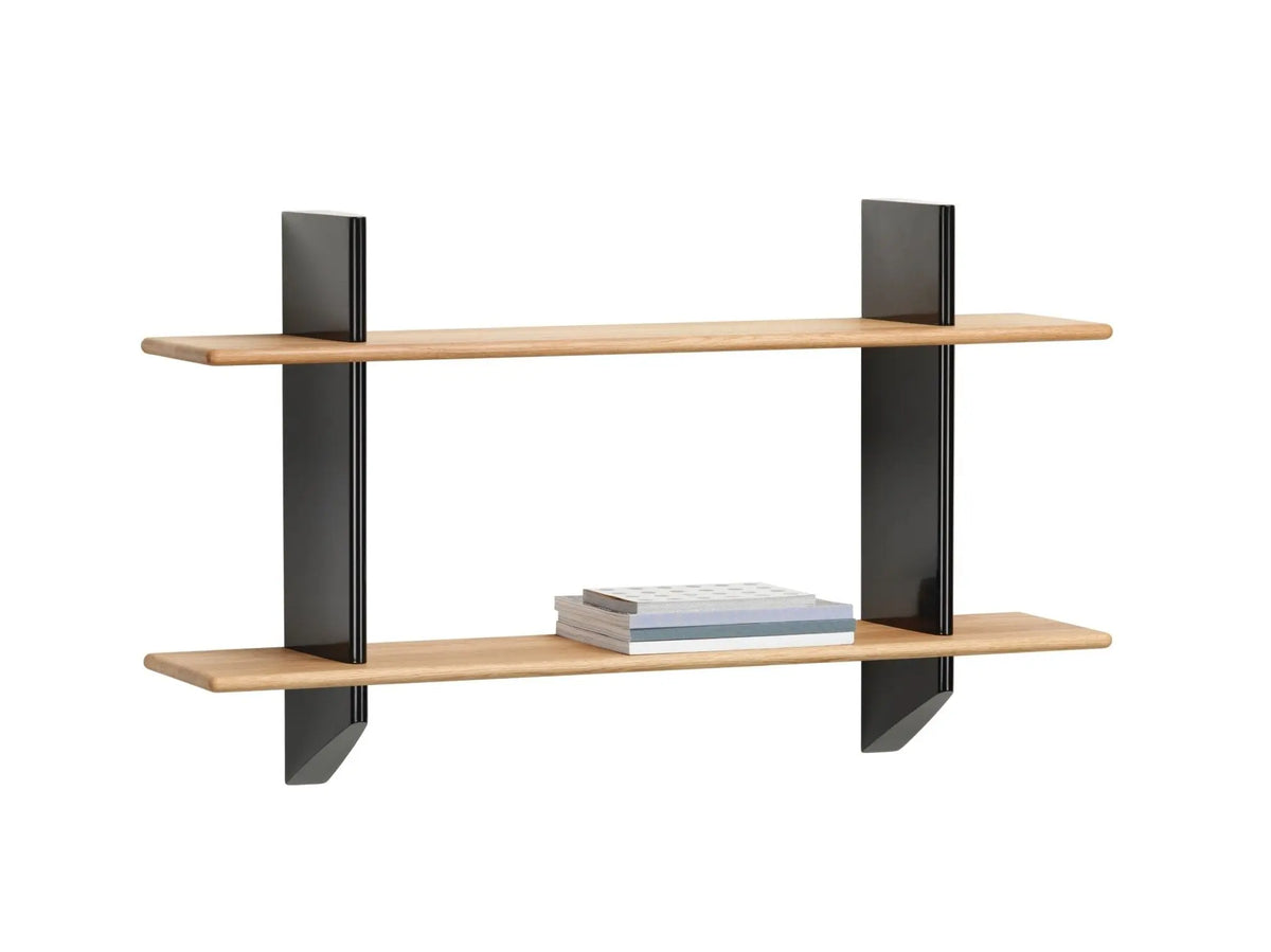 Vitra Rayonnage Mural hylly tammi/deep black - Laatukaluste