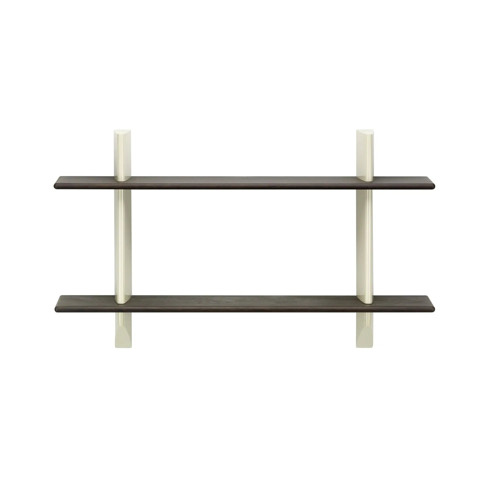 Vitra Rayonnage Mural hylly tumma tammi/blanc colombe - Laatukaluste