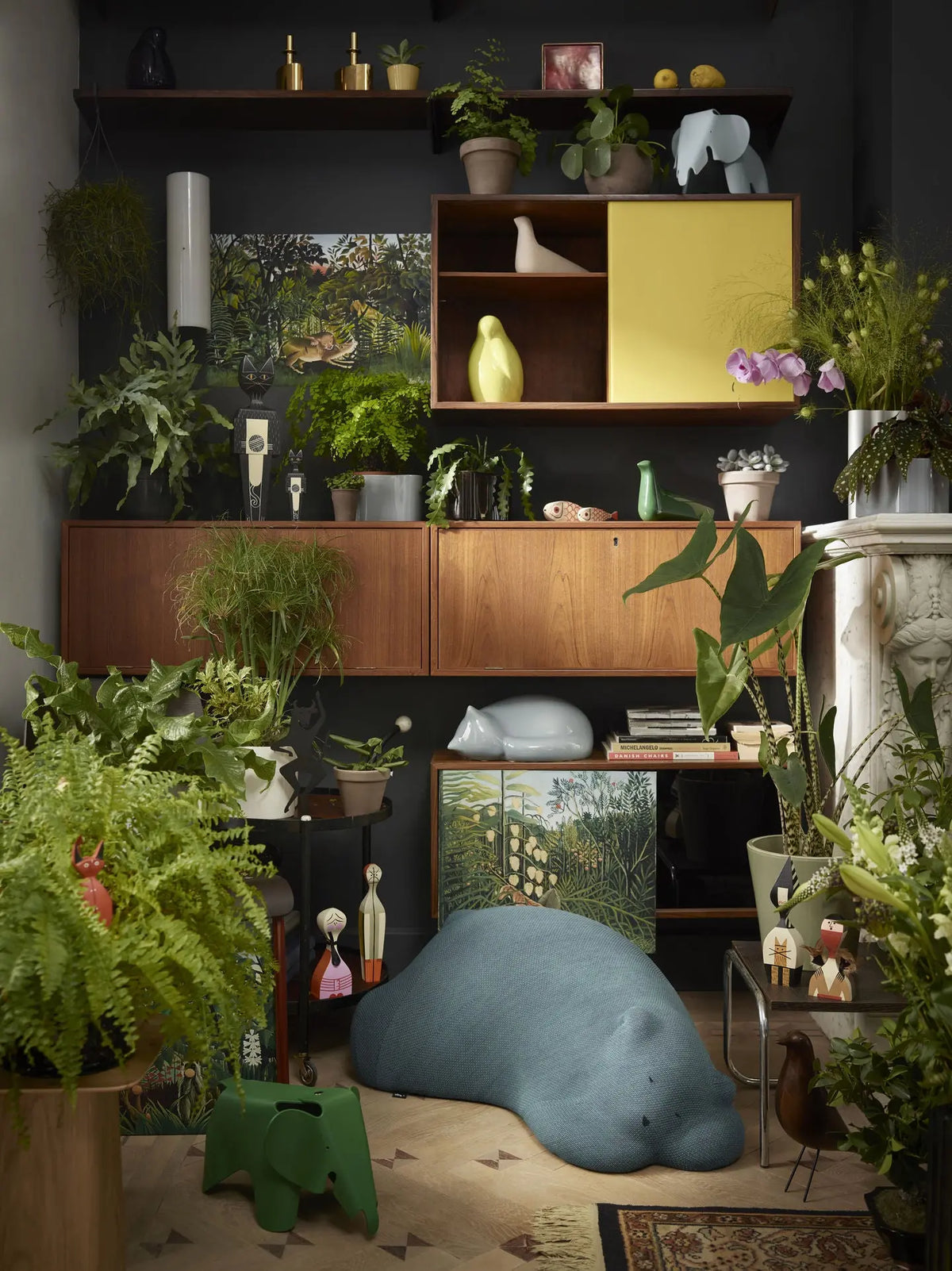 Vitra Resting Bird keltainen Vitra