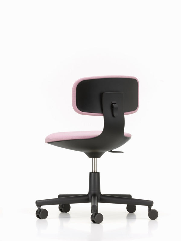 Vitra Rookie työtuoli musta/pinkki - Laatukaluste