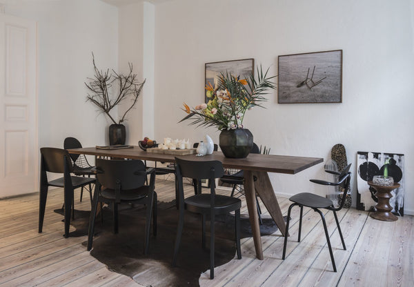 Vitra S.A.M. Bois pöytä 240x90 tumma tammi - Laatukaluste