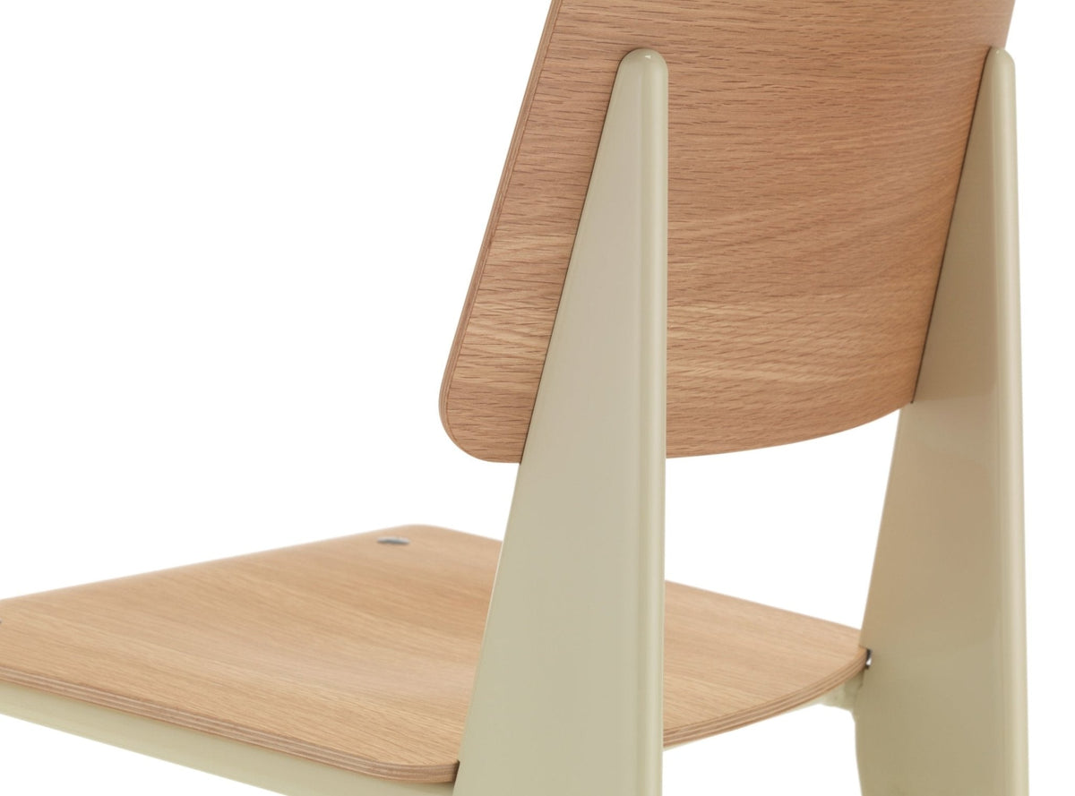 Vitra Standard tuoli tammi/blanc colombe - Laatukaluste