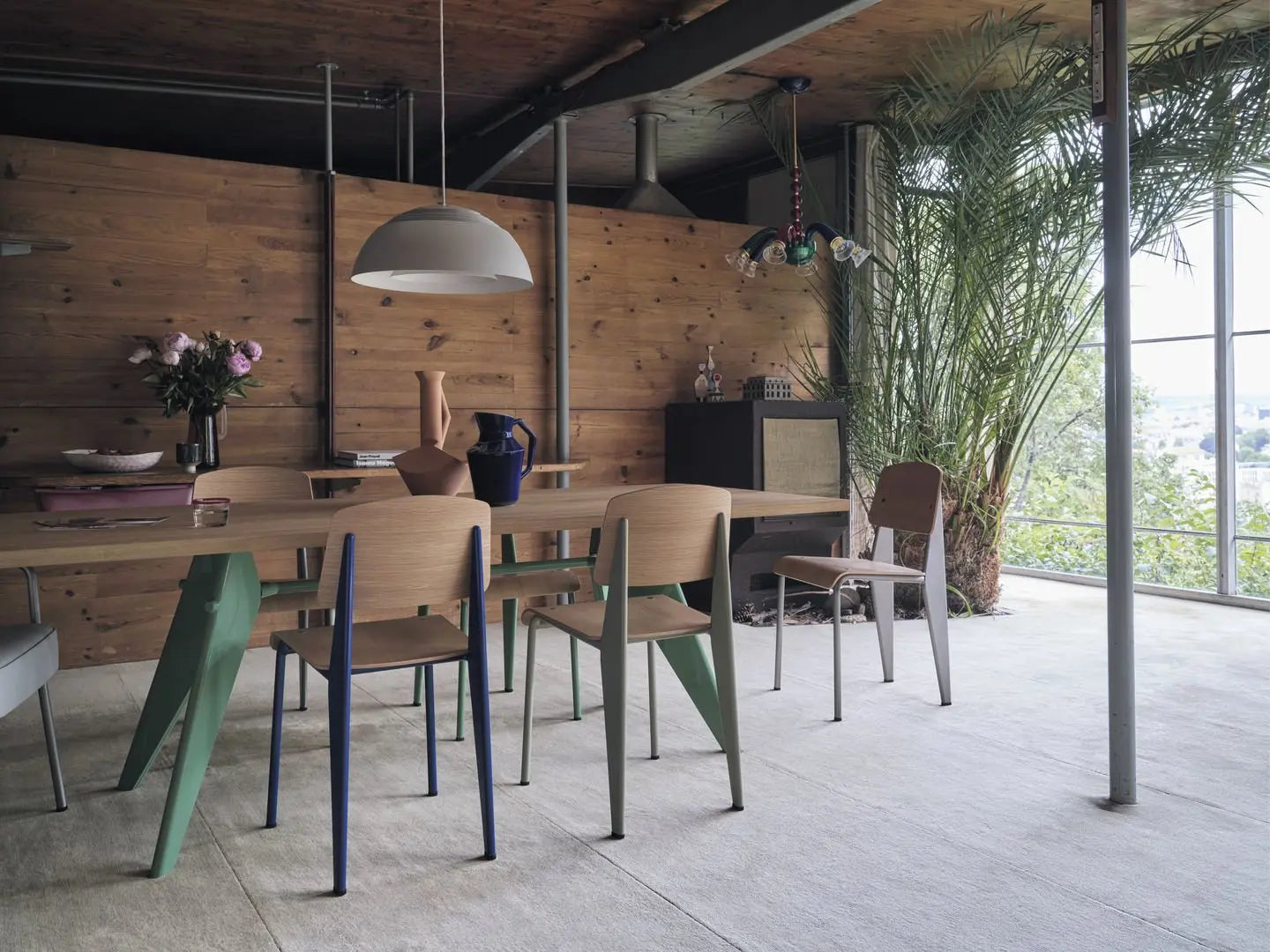 Vitra Standard tuoli tammi/gris vermeer - Laatukaluste