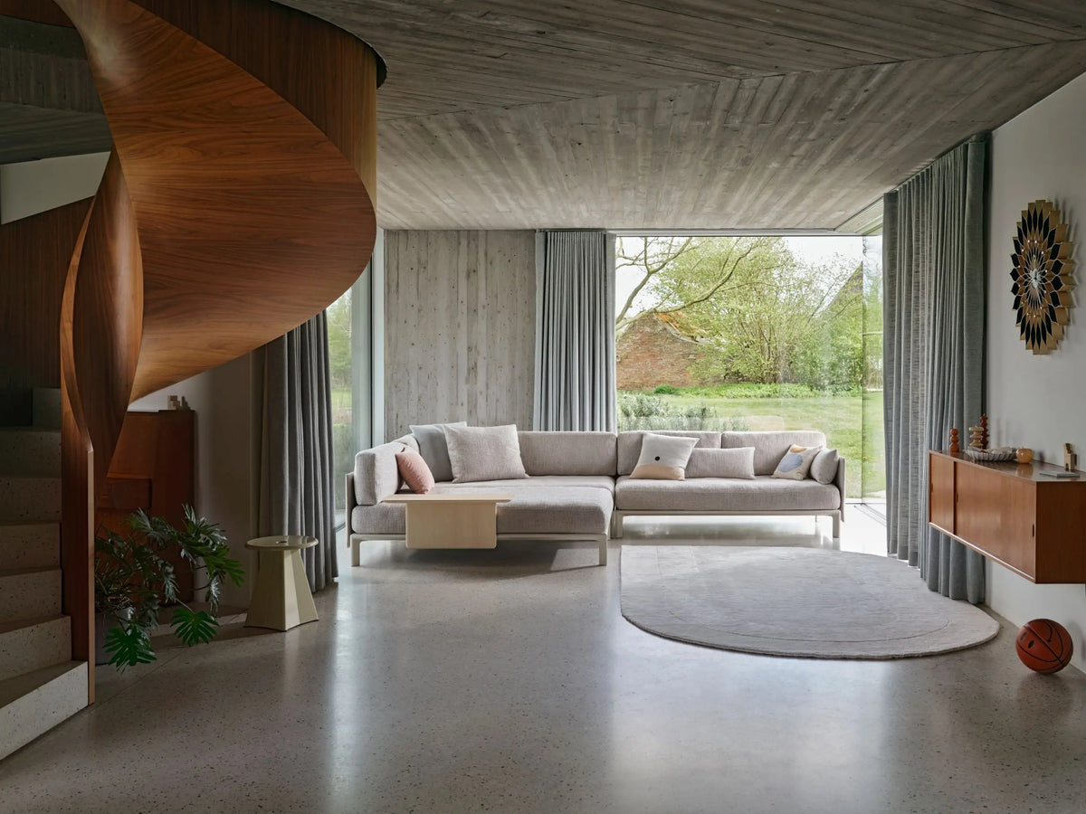 Vitra Sunflower seinäkello koivu Vitra