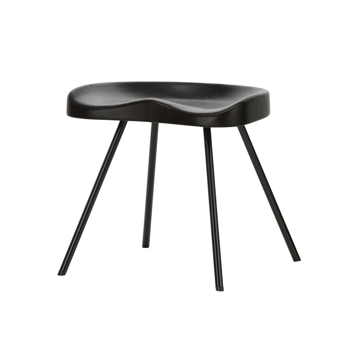 Vitra Tabouret 307 jakkara tumma tammi - Laatukaluste