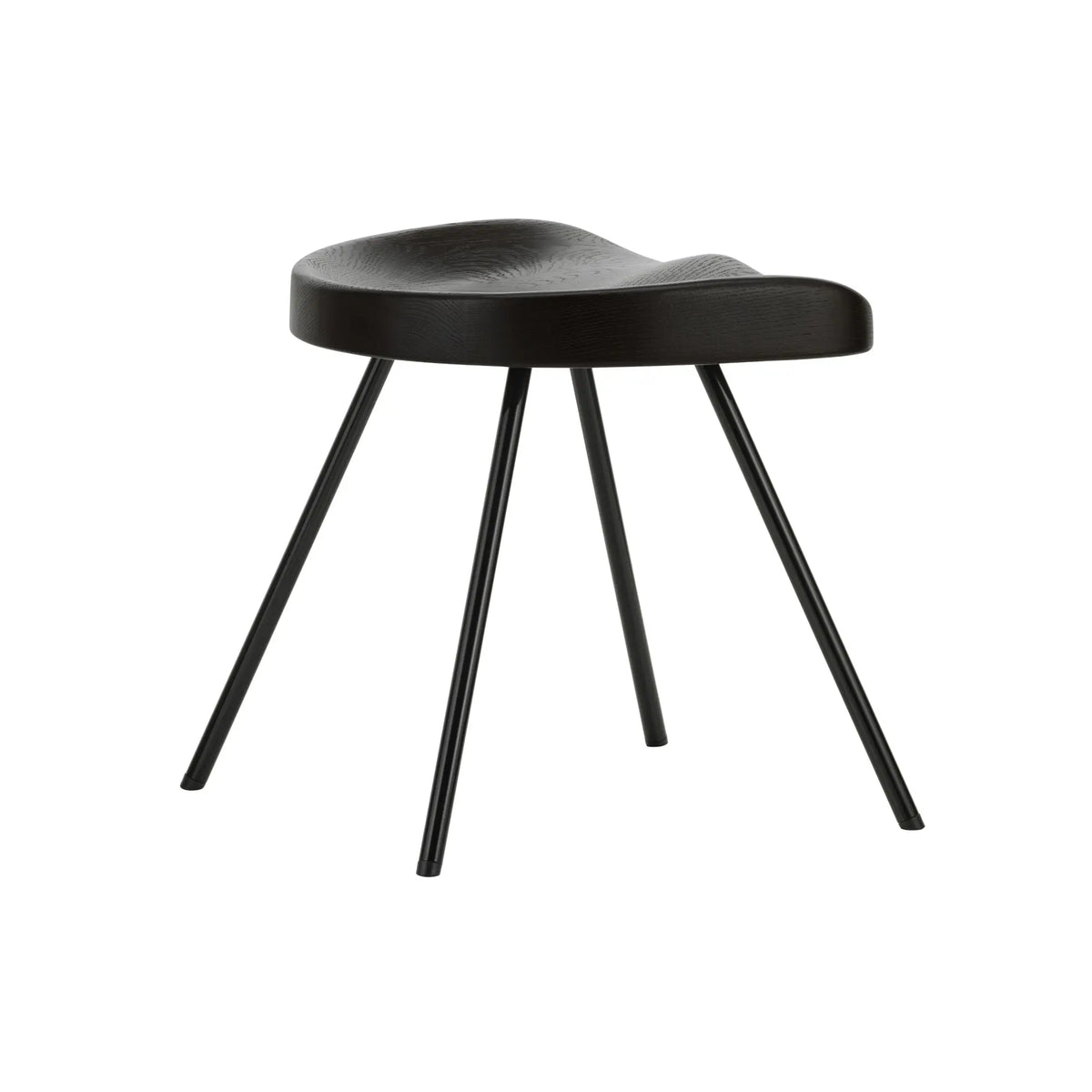 Vitra Tabouret 307 jakkara tumma tammi Vitra