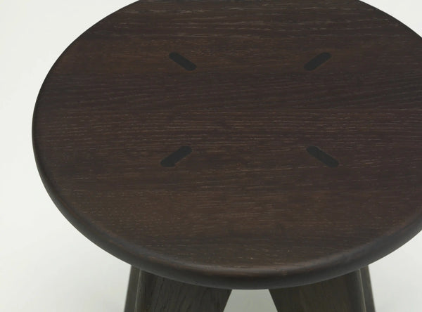 Vitra Tabouret Bois jakkara tumma tammi Vitra