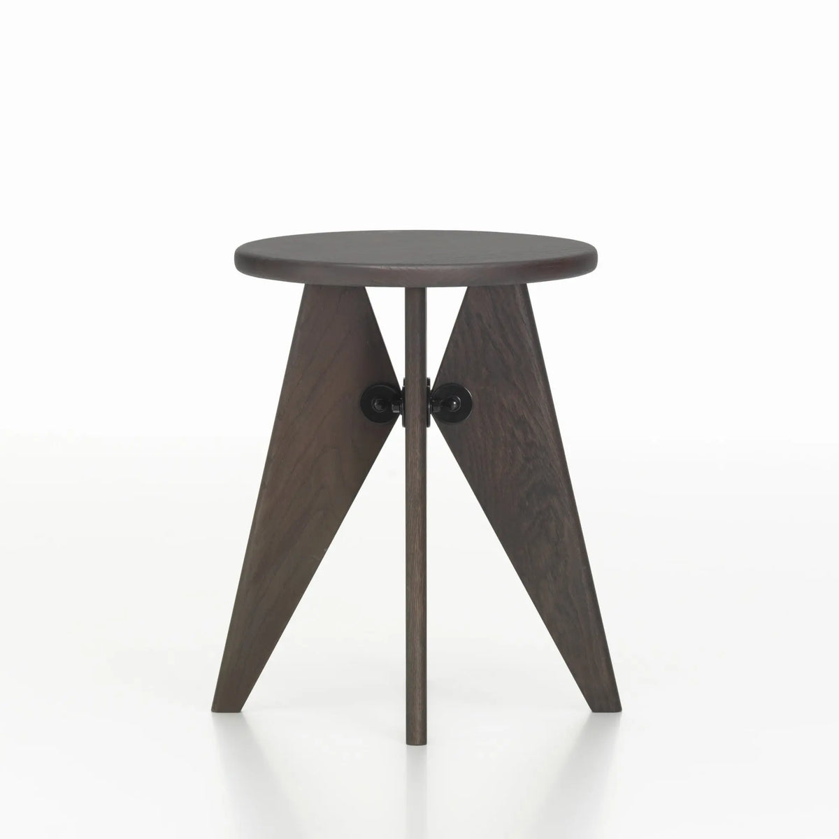 Vitra Tabouret Bois jakkara tumma tammi Vitra
