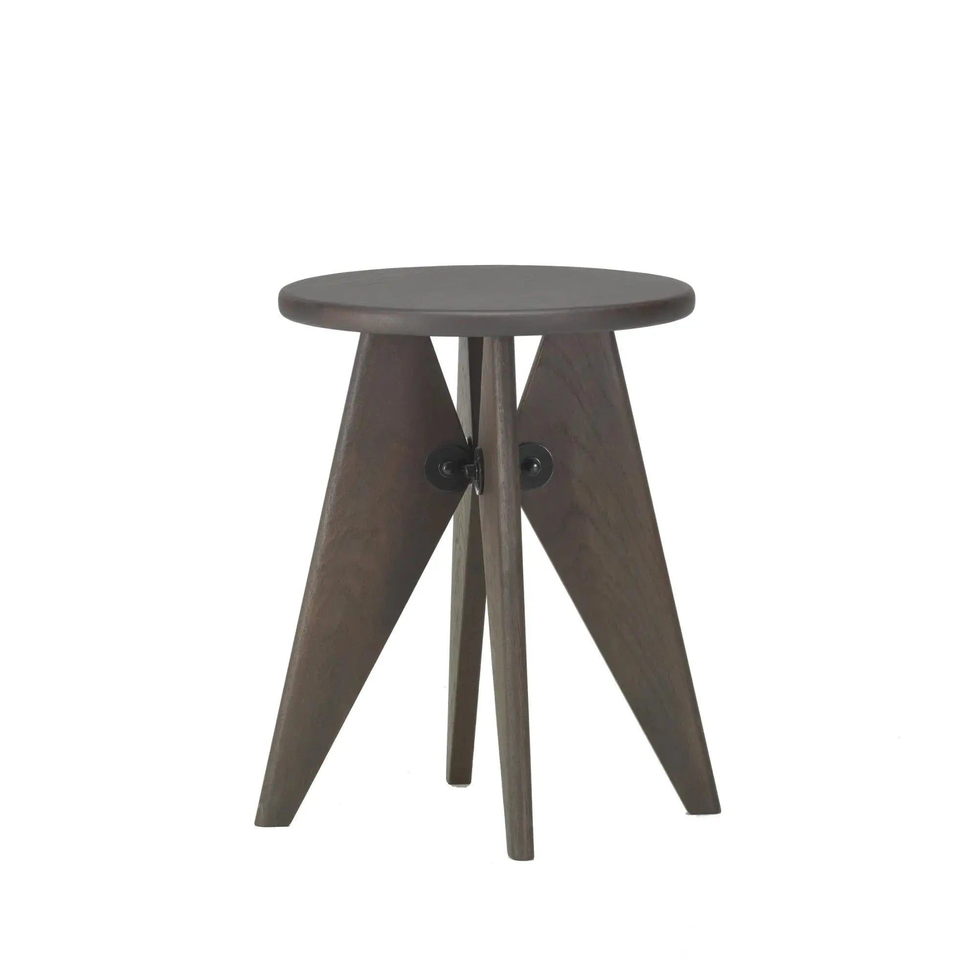 Vitra Tabouret Bois jakkara tumma tammi Vitra