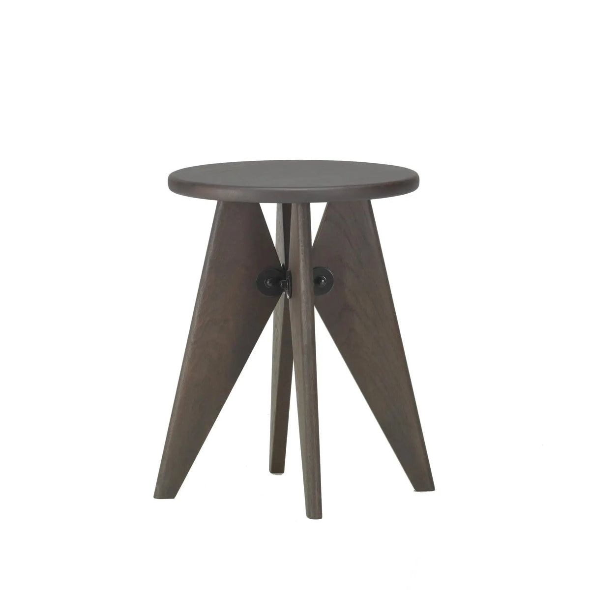 Vitra Tabouret Bois jakkara tumma tammi Vitra
