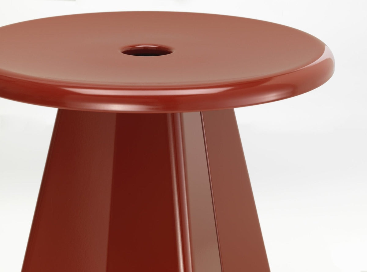 Vitra Tabouret Métallique jakkara japanese red - Laatukaluste