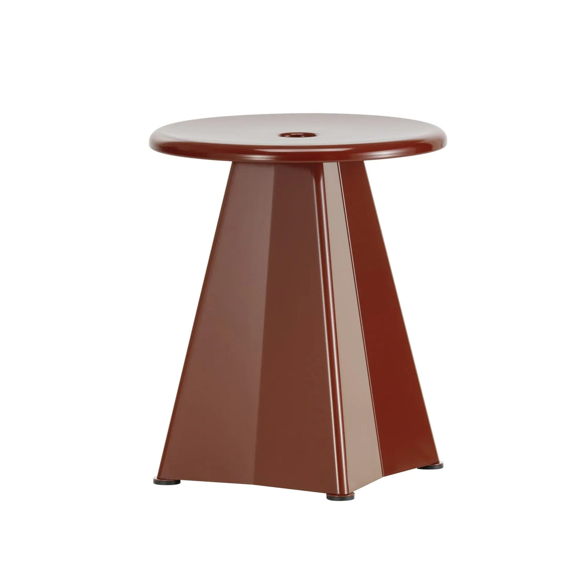 Vitra Tabouret Métallique jakkara japanese red - Laatukaluste