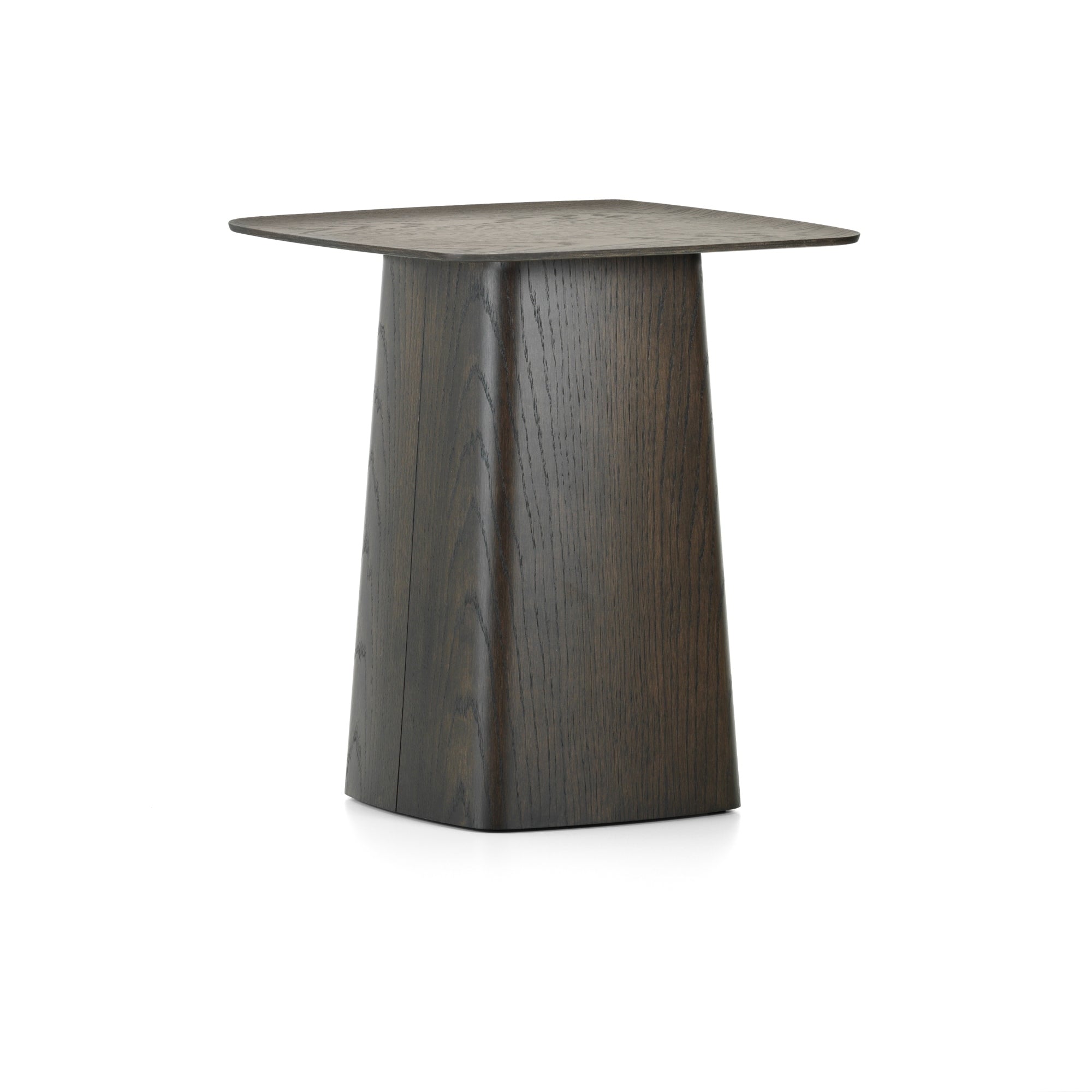 Vitra Wooden Side Table keskikoko tumma tammi - Laatukaluste