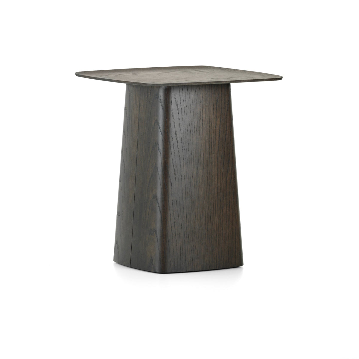 Vitra Wooden Side Table keskikoko tumma tammi - Laatukaluste