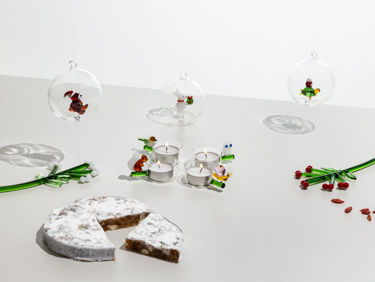 Ichendorf Milano Woodland Tales christmas ornaments sitting bear