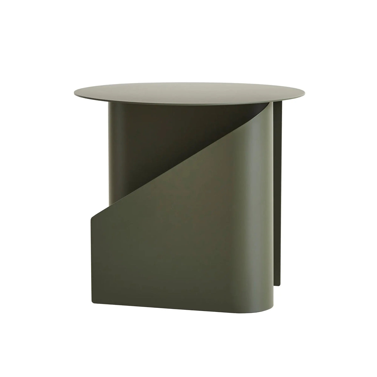 WOUD Sentrum sivupöytä vihreä - Laatukaluste