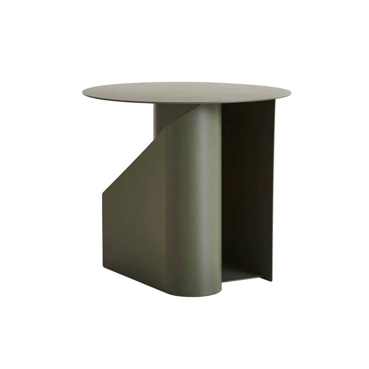 WOUD Sentrum sivupöytä vihreä - Laatukaluste