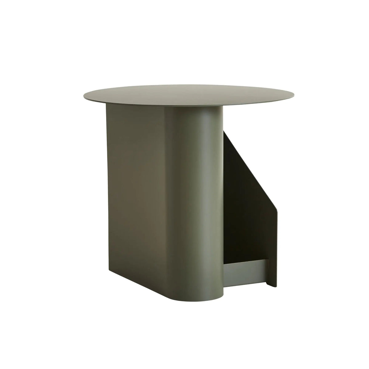 WOUD Sentrum sivupöytä vihreä - Laatukaluste