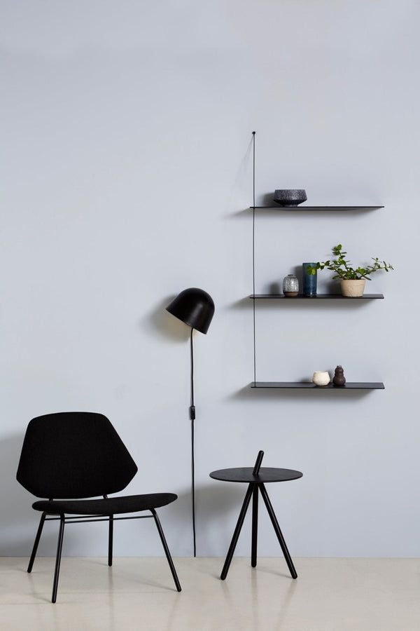 WOUD Stedge hylly 60cm musta - Laatukaluste