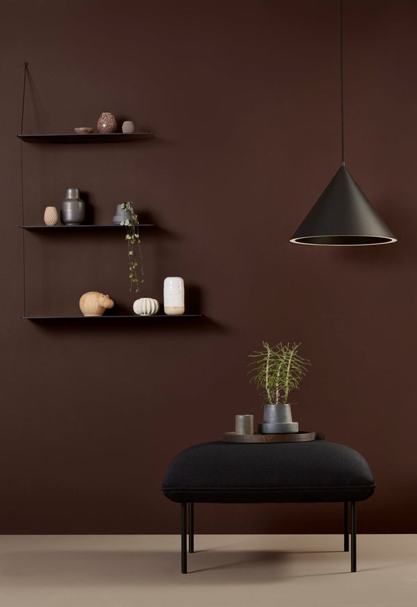 WOUD Stedge hylly 80cm musta - Laatukaluste