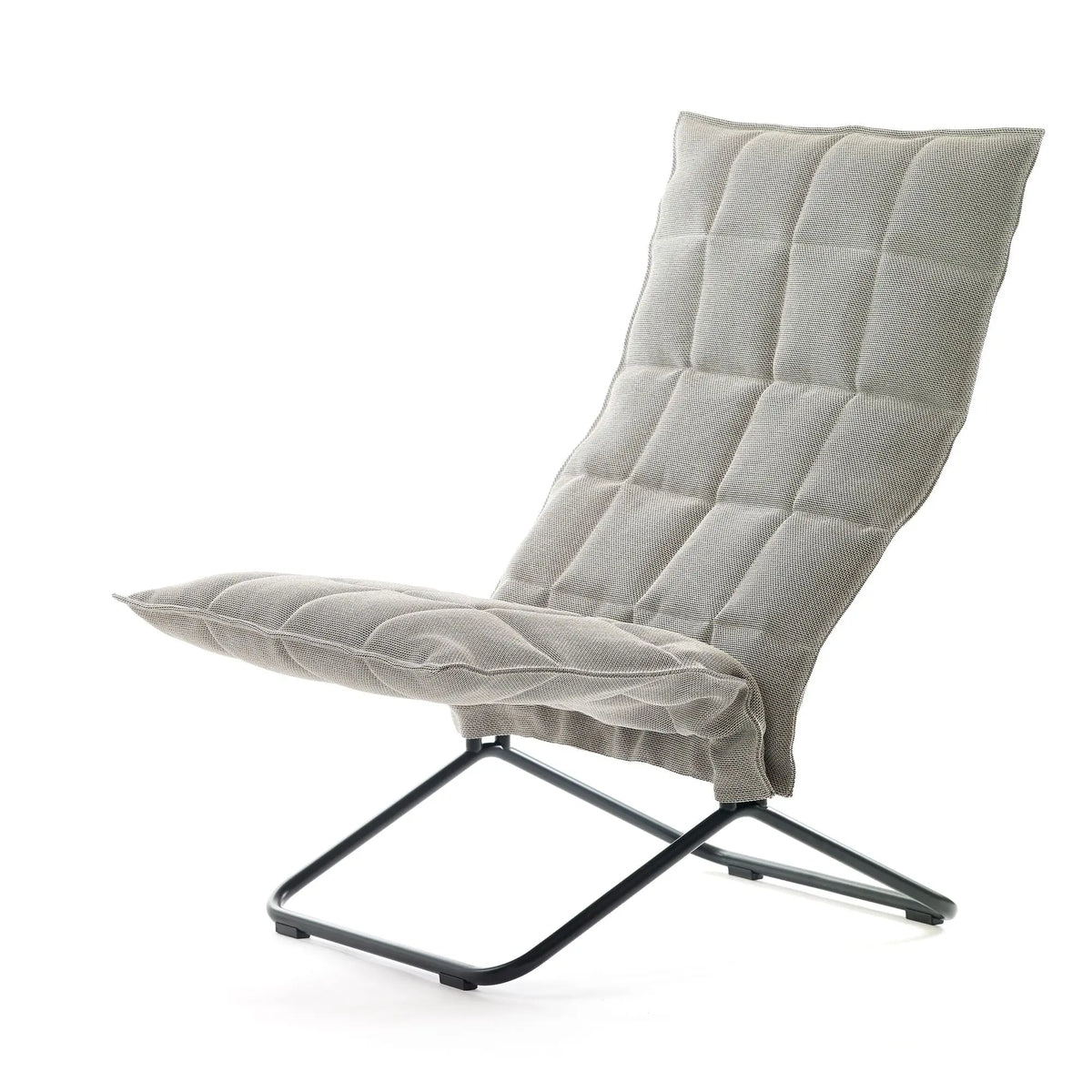 Woodnotes K-tuoli kapea, musta putkijalka, kitti-musta Woodnotes