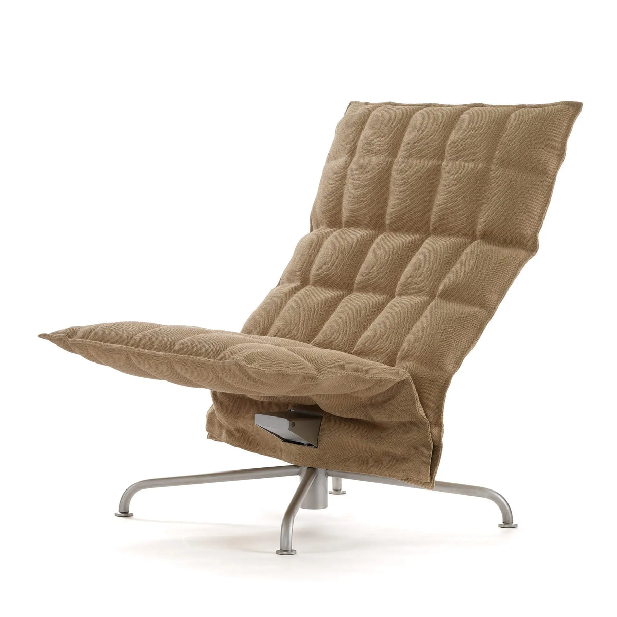 Woodnotes K-tuoli leveä, pyörivä ristikkojalka, natural Woodnotes