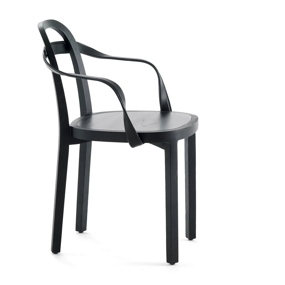 Woodnotes Siro käsinojatuoli musta Woodnotes