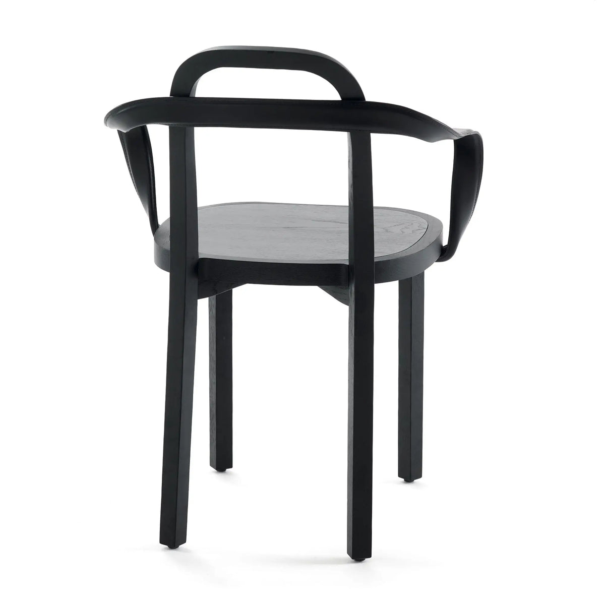 Woodnotes Siro käsinojatuoli musta Woodnotes